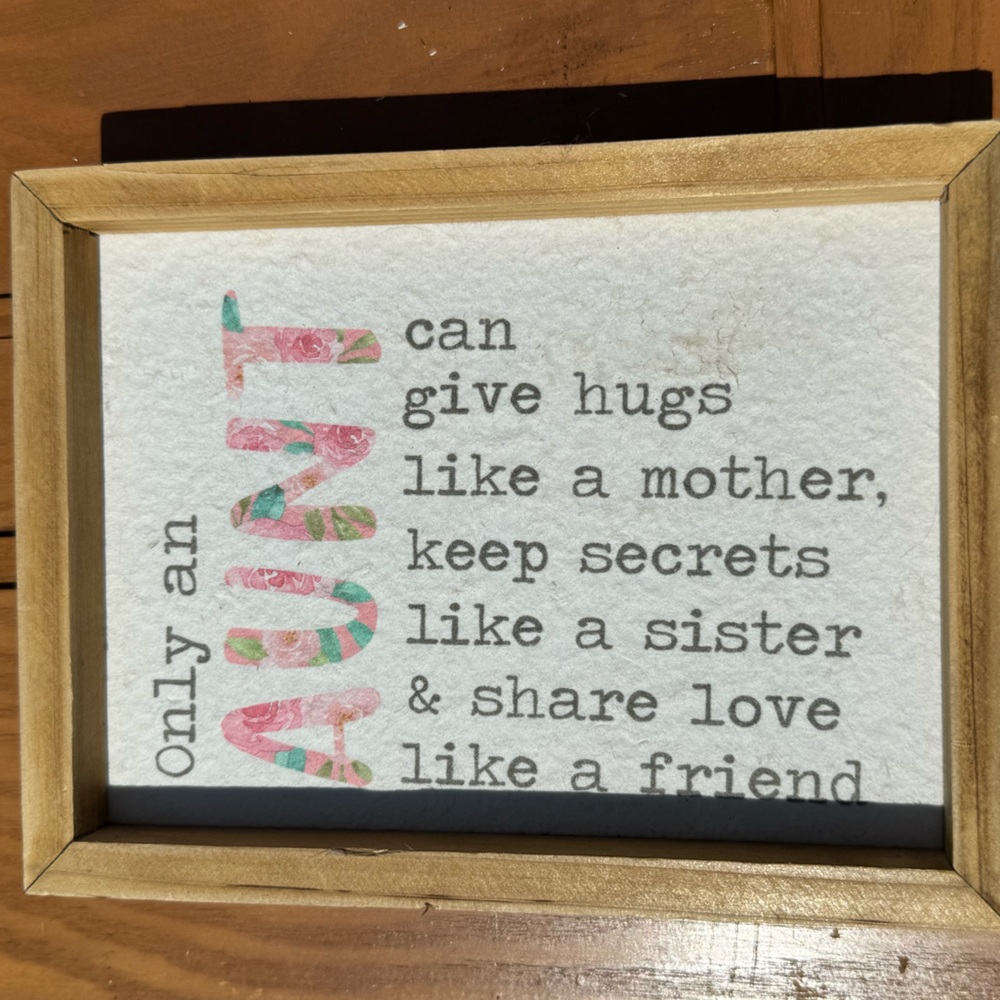 Aunt Sign